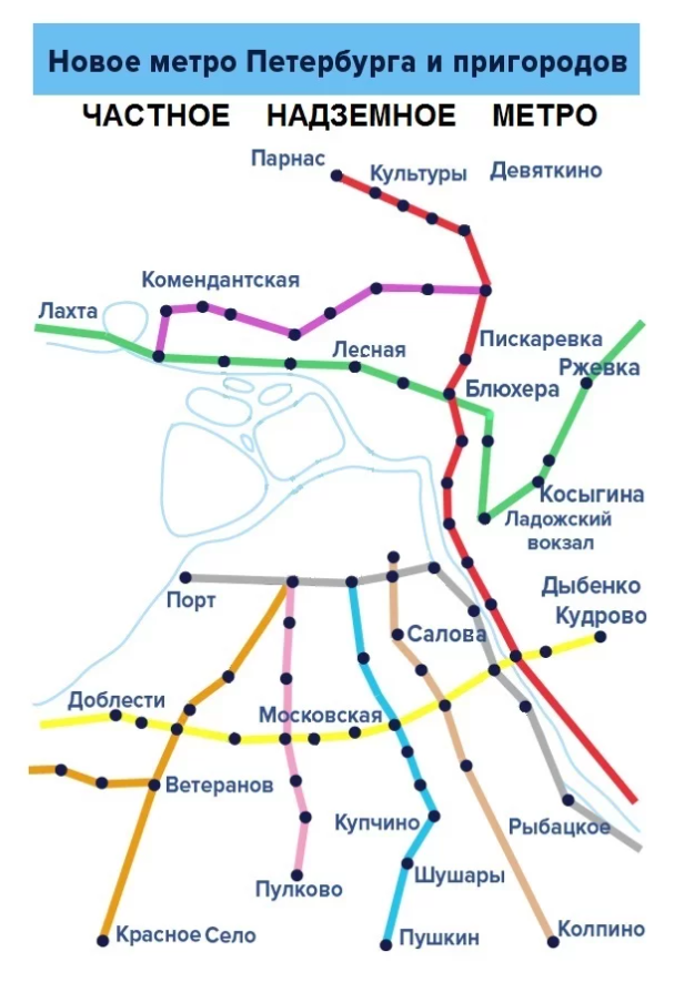 Проекты метро в санкт петербурге