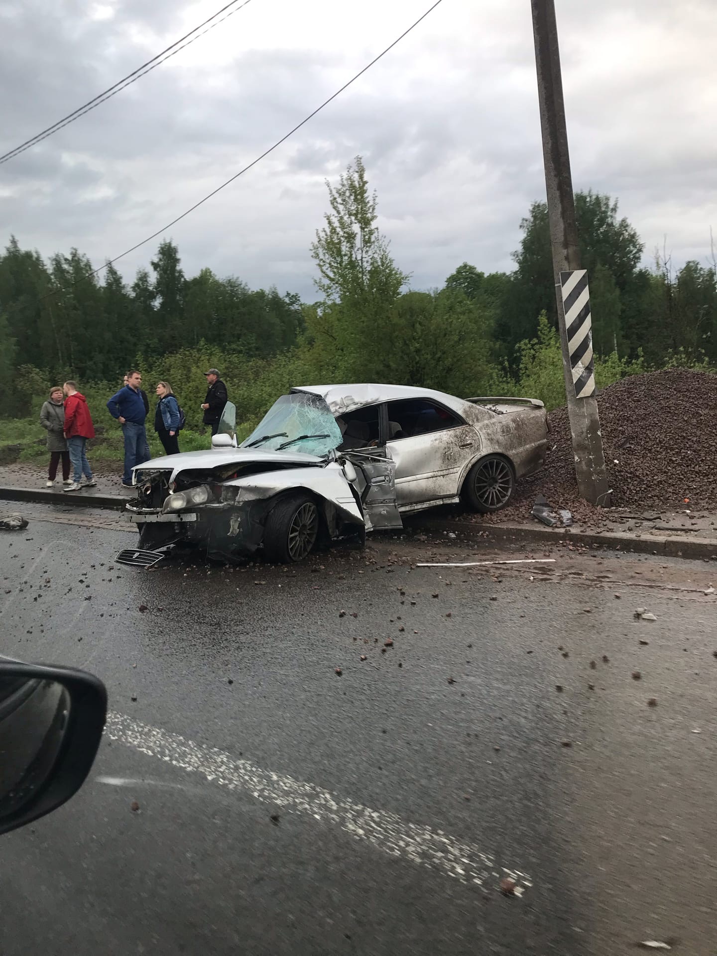 Фольксваген на выборгском шоссе