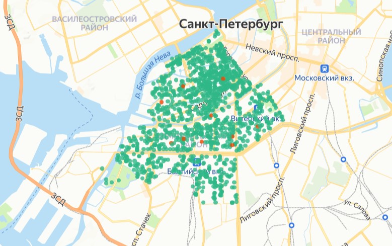 Карта мусорок екатеринбург