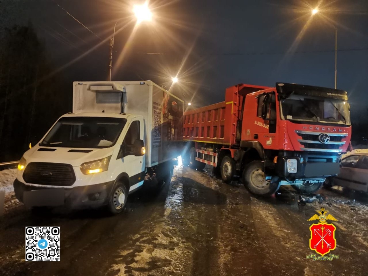 В смертельном ДТП на Гостилицком шоссе обвиняют водителя лесовоза —  Мегаполис