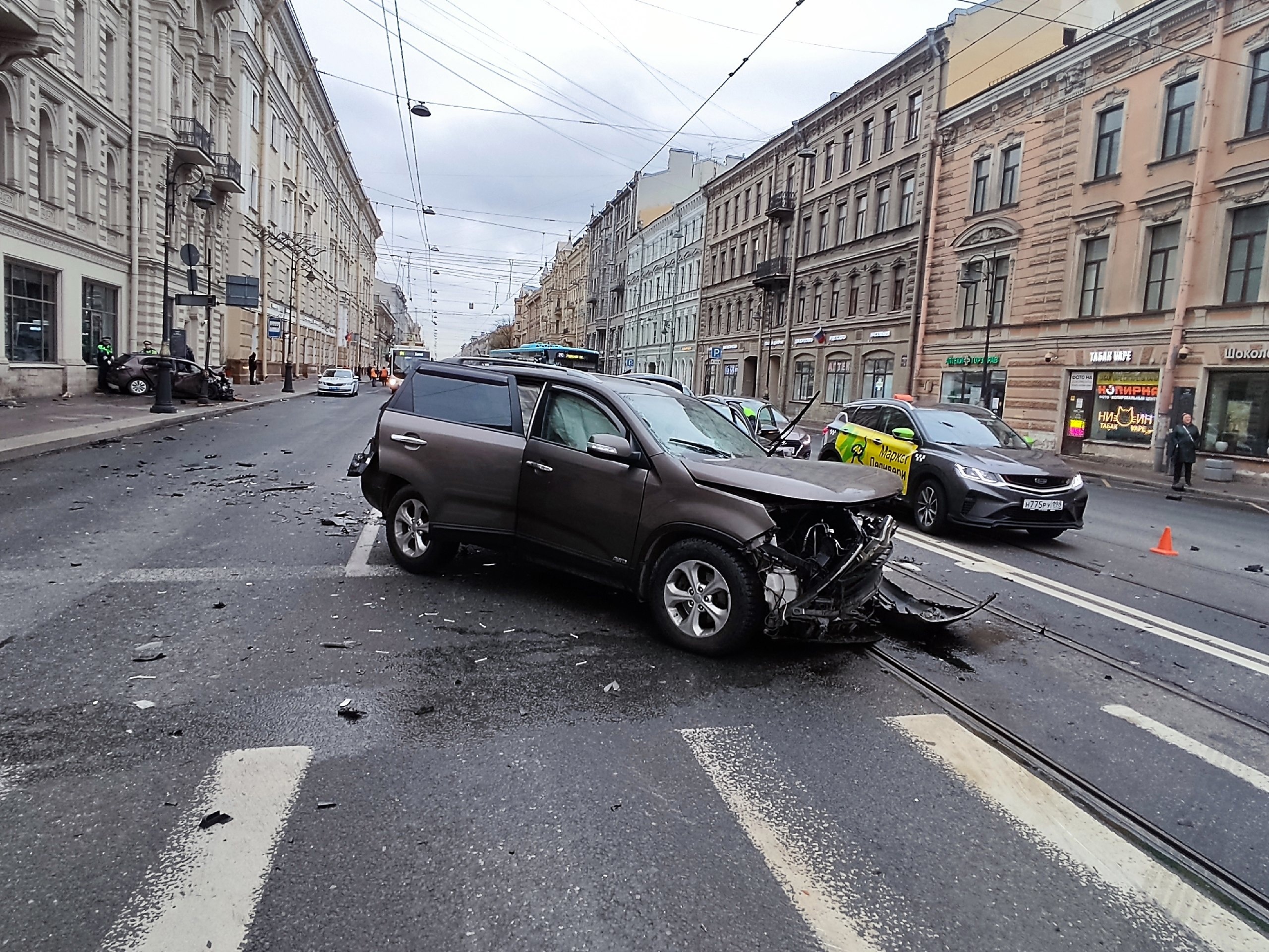 Смертельное ДТП произошло утром на Литейном проспекте — Мегаполис